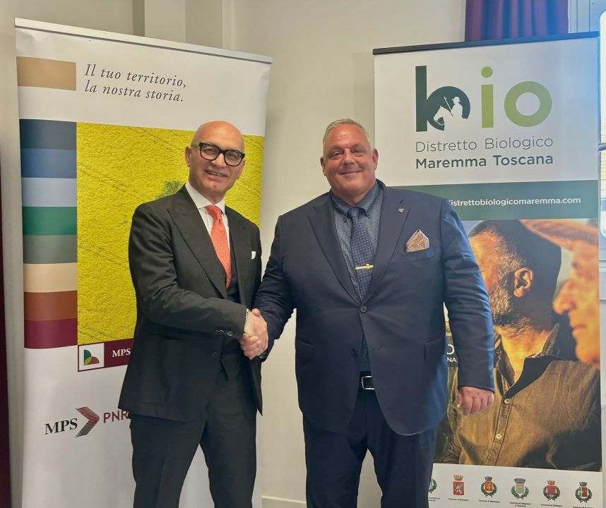 Mps e distretto biologico Maremma Toscana unite a sostegno delle aziende settore agroalimentare