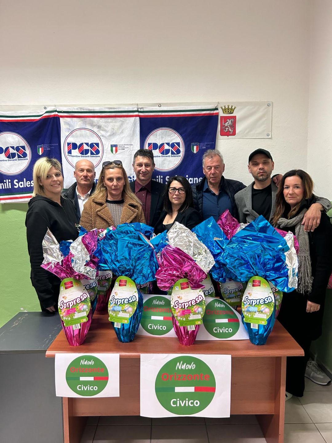 Nuovo Orizzonte Civico ha aderito all'iniziativa “Dona un uovo di Pasqua” 