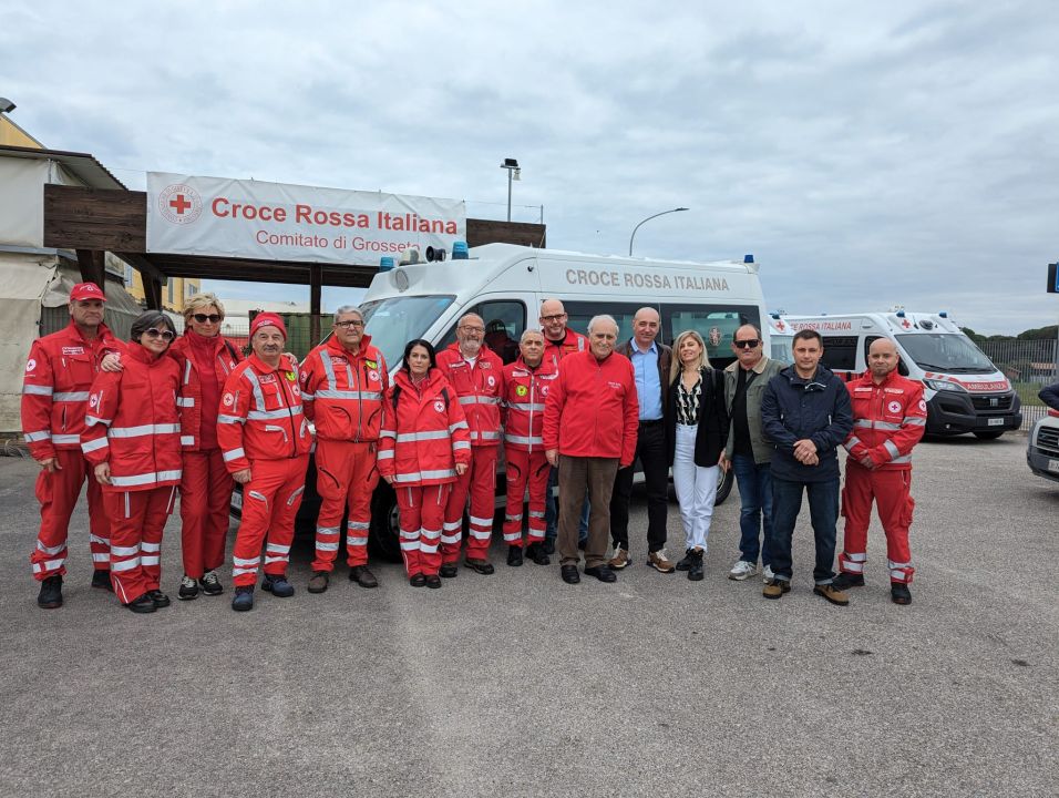 La Croce Rossa di Grosseto dona ambulanza alla Moldavia