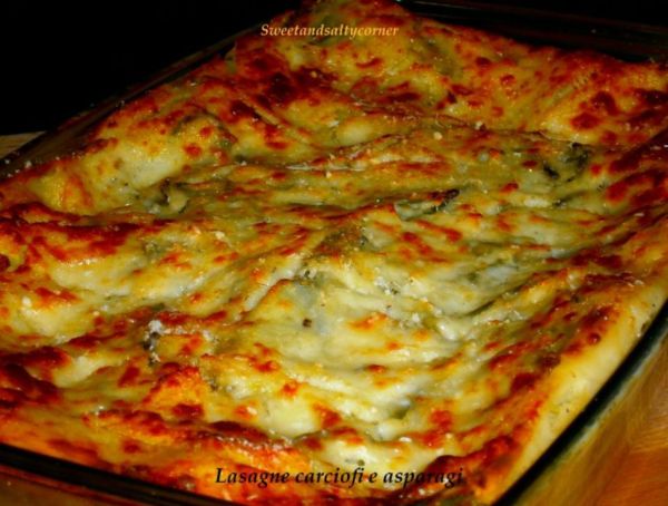 "In cucina con Giulia": lasagne carciofi e asparagi